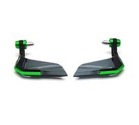 Moto Scudo Paramani Protezione Manubrio Paramano Moto 7/8 '' 22mm Per Z750 Per Z800 Per Z900 Per Z1000 Paraleve Moto(Green)