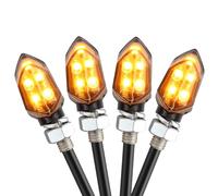 Moto Segnalazione Indicatori Luc 4 Pz/set Universale LED Moto Indicatore Di Direzione Indicatore Lampeggiante Accessori Moto Per Per Moto Per
