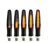 Moto Segnalazione Indicatori Luc Indicatore Di Direzione Per Moto LED Indicatore Di Direzione Per Acqua Corrente Con Una Sola Parola Indicatore Di Direzione A LED Universale Per Moto 12V