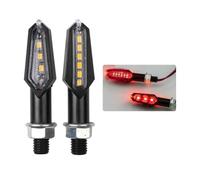 Moto Segnalazione Indicatori Luc Indicatori Di Direzione A LED Da 2 Pezzi Super Luminosi Per Moto Mini LED Universali Per Moto Lampe Lampeggiante Indicatori A LED
