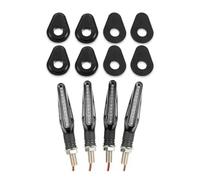 Moto Segnalazione Indicatori Luc Indicatori Di Direzione A LED Indicatore Per YZF R3 2015 2016 2017 2018 2019 2020 2021 2022 PIASTRE DI MONTAGGIO SEGNALI DI GIRATA ANTERIORI Per Moto