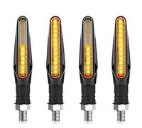 Moto Segnalazione Indicatori Luc Indicatori Di Direzione A LED Per Moto Indicatori Di Direzione Luminosi Indicatori Di Direzione Lampada 12LED Luci Lampeggianti Per Moto Universali