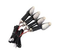 Moto Segnalazione Indicatori Luc Indicatori Di Direzione Lunghi E Corti A LED Per Moto Universali 12V Indicatori Di Direzione Lampeggiatori Accessori 4 Pezzi/set Moto
