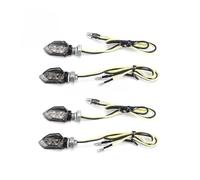 Moto Segnalazione Indicatori Luc Indicatori Di Direzione Per Moto 12V Indicatore LED Luce Lampeggiante Per Per Lampada Di Svolta Anteriore/posteriore Per Moto