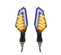 Moto Segnalazione Indicatori Luc Moto Lampeggiante Anteriore Posteriore Universale Moto Accessori 2 Pz/set Lampada Di Segnalazione DC 12V Moto LED Indicatori Di Direzione