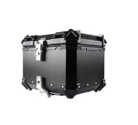 Moto Selle Bagagli Bauletto Per Moto Da 65L 55L E 45L Bauletto Posteriore Per Casco Impermeabile In Alluminio Universale Accessori Per Motori Coppia borse laterali(55L Black)