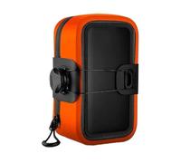 Moto Selle Bagagli Borsa Sella Bicicletta Portatile Per Riporre Gli Attrezzi 0,5 L Mini Borsa Da Bici Da Strada MTB Borsa Posteriore Riparazione Accessori Per Ciclismo Coppia borse laterali(Black Oran