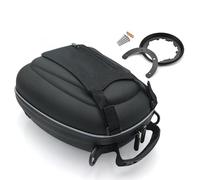 Moto Selle Bagagli Moto Per Morini Per X-CAPE 650 Per X-CAPE650 Flangia Tanklock Staccabile Borsa Da Serbatoio Bagagli Borse Moto Serbatoio Voortas Tanklock Flens Coppia borse laterali(PU Matte Black)