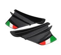 Moto Side Winglet 1 Coppia Aerodinamica Winglet Carenatura Ala Spoiler Per YZF R1 R6 R25 R7 parti(5)