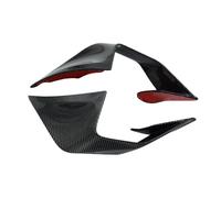 Moto Side Winglet 1 Coppia Aerodinamica Winglet Carenatura Ala Spoiler Per ZX-25R ZX25R ZX-4R ZX-4RR 21-24 parti(Carbon paint)