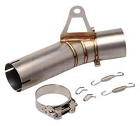 Moto Silenziatore Posteriore Per B&MW S1000RR S1000 RR 2008-2014 Marmitta Per Moto Collegamento Centrale Tubo Di Scarico Slip-on