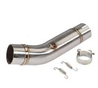 Moto Silenziatore Posteriore Per CB400 Moto Scarico Centrale Acciaio Inossidabile Raccordo Slip-On Tubo(1)