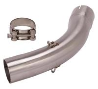 Moto Silenziatore Posteriore Per K&awasaki Per V&ersys 1000 KLZ 2019 2020 2021 Silenziatore Di Scarico Slip-on Per Moto Tubo Di Collegamento Centrale