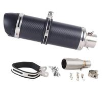Moto Silenziatore Posteriore Per P&IAGGIO Per BEVERLY 125 300 MP3 250 Marmitta Centrale Per Motocicletta Tubo Di Scarico Slip-on(9)