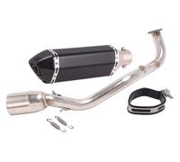Moto Silenziatore Posteriore Per Y&amaha Per NMAX125 NMAX155 2021 2022 Sistema Completo Per Moto Escape Modify Tubo Di Scarico Anteriore(7)