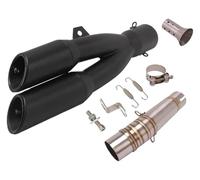 Moto Silenziatore Scarico Per NC700 NC700X NC750 NC750X NC750S 2012-2023 Silenziatore Centrale Escape DB Killer Tubo Di Scarico(A)