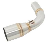 Moto Silenziatore Scarico Per S&uzuki DR160 DR 160 DR150S Moto Anteriore Collettore Acciaio Inossidabile 51 Mm Interfaccia Slip-On Scarico Tubo(Mid Link Pipe)