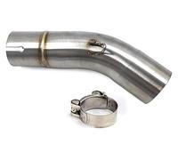 moto silenziatore scarico Per S&uzuki GSXR 600 750 K11 2011 2012 2013 2014 2015 Sezione Marmitta Scarico Moto Tubo Di Collegamento Centrale