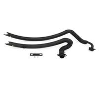 Moto Silenziatore Scarico Per Y&amaha Per V Star 1100 Per Dragstar XVS1100 Tutti Gli Anni Moto Sistema Slash Cut Marmitta Silenziatori Deflettori Tubo Di Scarico(Black)