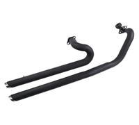 Moto Silenziatore Scarico Per Y&amaha Per V Star Per Dragstar 1100 XVS1100 XVS1100AW Sistema Di Scarico Completo Per Moto Silenziatore Tubo Di Scarico(Black)