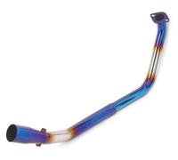 Moto Silenziatore Scarico Per Y&amaha YZF R125 R15 V3 R15 Per MT125 2008-2019 51MM Sistemi Per Motociclette Collegamento Centrale Anteriore Tubo Di Scarico Marmitta(Type A)