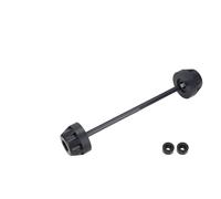 Moto Slider Forcella Protezione Perno Ruota Forcella Anteriore Posteriore Per Moto Per DUCATI Multistrada V4 Pikes Peak 2022 2023 MTSV4 Protezione Forcella Ruota(Nero,Fronte)