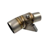 Moto Slip On Motorcycle Exhaust Pipe Muffler Escape Modified Tube Header Front Link Per X-ADV 750 XADV750 2017-2021 2022 Adattatore(51mm Adapter)