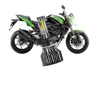 Moto Sostituisce Faro Per Kawasaki Per Z750 2006 2007 2008 2009 2010 2011 Per Z750S 2005 2006 HA CONDOTTO Il Faro Lampadina 36W 4800LM Del Motociclo Faro H4 Diodo 12V