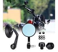 Moto Specchi Manubrio Per Magna Rebel Shadow VT750 VT1100 400 Cafe Racer CNC Scooter Crusier Vista Posteriore Bar End Specchio