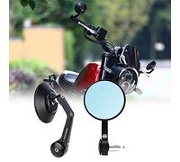 Moto Specchi Manubrio Per SKY250 400 AN250 AN400 AN650 GAMMA250 Cafe Racer CNC Scooter Crusier Vista Posteriore Bar End Specchio