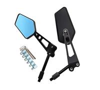 Moto Specchietti 2 x Accessori per moto CNC M8 M10 Specchietti retrovisori Specchietto per per chopper per bobber