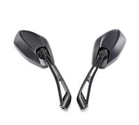 Moto Specchietti Manubrio Compatibile con Suzuki per SV400 per SV650 per SV1000 Specchietti Posteriori per Moto Specchietto in Vetro Bianco Specchietto Retrovisore Laterale Universale per Moto