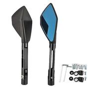 Moto Specchietti Per D&ucati Per Mon&ster 400 600 900 1100 M400 M900 S4R S4RS S2R 695 S DS Specchietto Retrovisore Laterale Universale Per Moto Manubrio Specchio(A-Black)