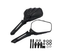 Moto Specchietti Per Dragstar DS Per V-star Per XVS400 Per XVS650 Per XVS950 Per XVS1100 Per XVS1300 Specchietti Retrovisori Laterali Per Moto(B(All Black))