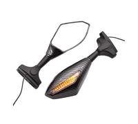 Moto Specchietti Specchietti retrovisori laterali per moto per K1200R K1200S K1300S/R/GT K1600GT/GTL R1250GS Indicatori di direzione con luci a LED