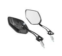 Moto Specchietti Specchietti retrovisori laterali posteriori per moto 2 x specchietti per neri 8 mm e 10 per MF