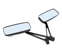 Moto Specchietti Specchietti retrovisori per moto 2 x antiriflesso neri per Dyna per Softail per Sportster per Touring