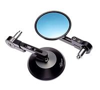 Moto Specchietti Terminale Manubrio Posteriore Vista Laterale Per 7/8" 22mm Barre