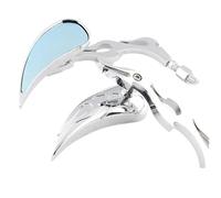 Moto Specchietto Retrovisore Adattatore Specchietto Retrovisore A Goccia Cromato Personalizzato 8 Mm 10 Mm Adatto(2)