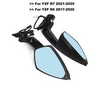 Moto Specchietto Retrovisore LED Freccia Luce Laterale Yamaha YZF R7 YZFR7 R6 R7