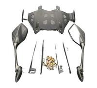 Moto Specchietto Retrovisore Per X N-MAX Per Nmax 155 2020 2021 Moto Parabrezza Staffa Retrovisore Specchietto (Bracket And Mirror)