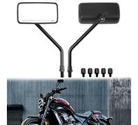 Moto Specchietto Retrovisore Universali Rectangle Specchietti Moto M10 M8 Filettato Specchietti Cafe Racer per shadow 600 z750 monster 600 MT 07 MT 09 SV650