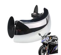Moto Specchio, 180° Angolo Morto Specchio Per Moto, Montaggio Regolabile Per Angolo Morto Copertura ATV Scooter Manubrio Bicicletta