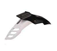Moto Splash Guard Copertura Parafango Anteriore Universale Per Motocross Parti Di Ricambio Per Motociclette Moto Parafango Extender(White black)