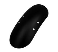 Moto Splash Guard Copertura Universale Parafango Chopper Lucido Opaco Nero Fender Splash Moto Parafango Extender(Matte Black)