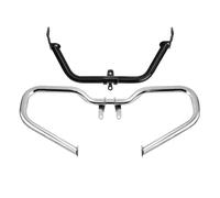 Moto Spoiler Anteriore Per Road Per Glide 2015-2022 Supporto Carenatura Barra Di Protezione Protezione Motore Tagliata Per Motociclette(Chrome and Black)