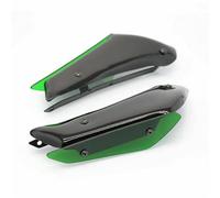 Moto Spoiler Anteriore Spoiler Laterale Downforce Winglets Accessori Carenatura Per SUZUKI Per GSX-R1000 600 2017 2018(VERDE)