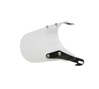 Moto Spoiler Estensione Parabrezza Kit di montaggio per parabrezza per cupolino per moto retrò universale da 5-7 pollici per carenatura per manubrio
