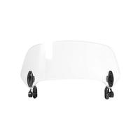 Moto Spoiler Estensione Parabrezza Modelli di moto Estensione del parabrezza Spoiler regolabile Deflettore per a morsetto per adatto