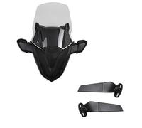 Moto Spoiler Estensione Parabrezza Parabrezza Con Specchio Retrovisore Pannello Frontale Del Motociclo Per NMAX 125 NMAX155 2021 2022 2023